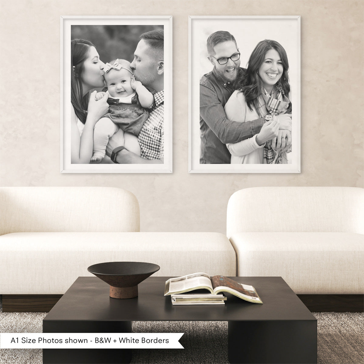 Custom Photo Wall Set of 2 Prints – Gallery Wall Collage – Print and ...