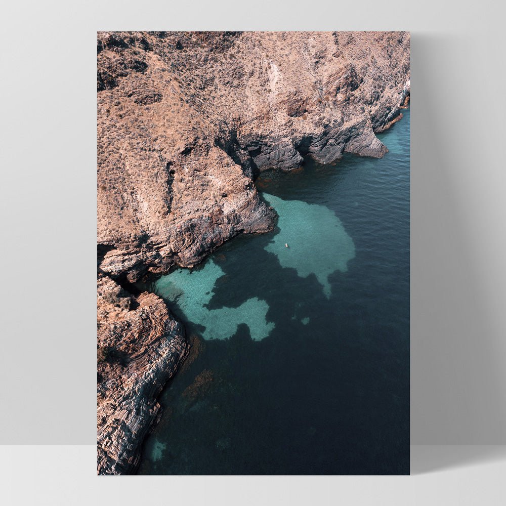 Second Valley Beach SA II - Art Print by Beau Micheli, Poster, Stretched Canvas, or Framed Wall Art Print, shown as a stretched canvas or poster without a frame