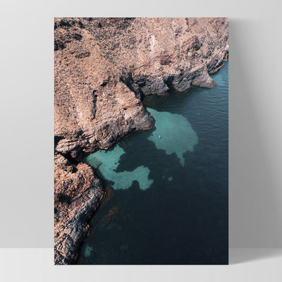 Second Valley Beach SA II - Art Print by Beau Micheli, Poster, Stretched Canvas, or Framed Wall Art Print, shown as a stretched canvas or poster without a frame