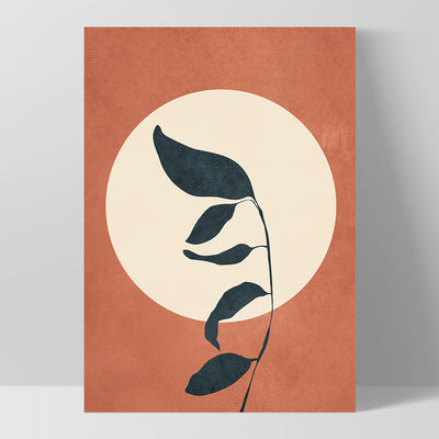 Summer Leaves - Art Print by CityArt, Poster, Stretched Canvas, or Framed Wall Art Print, shown as a stretched canvas or poster without a frame