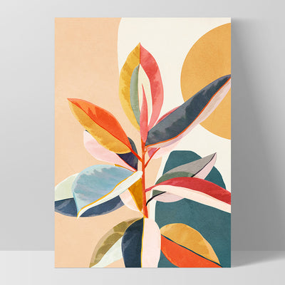 Colorful Branching Out III - Art Print by CityArt, Poster, Stretched Canvas, or Framed Wall Art Print, shown as a stretched canvas or poster without a frame