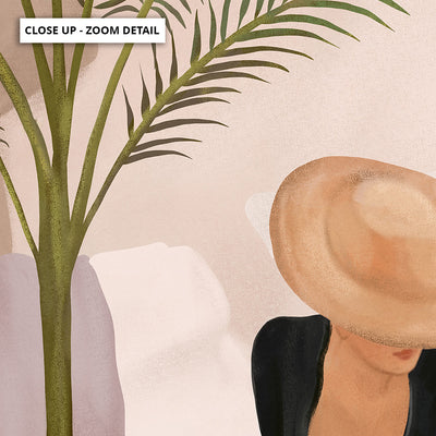 That Summer Feeling I - Art Print by CityArt, Poster, Stretched Canvas or Framed Wall Art, Close up View of Print Resolution