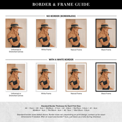 That Special Someone- Art Print by CityArt, Poster, Stretched Canvas or Framed Wall Art, Showing White , Black, Natural Frame Colours, No Frame (Unframed) or Stretched Canvas, and With or Without White Borders