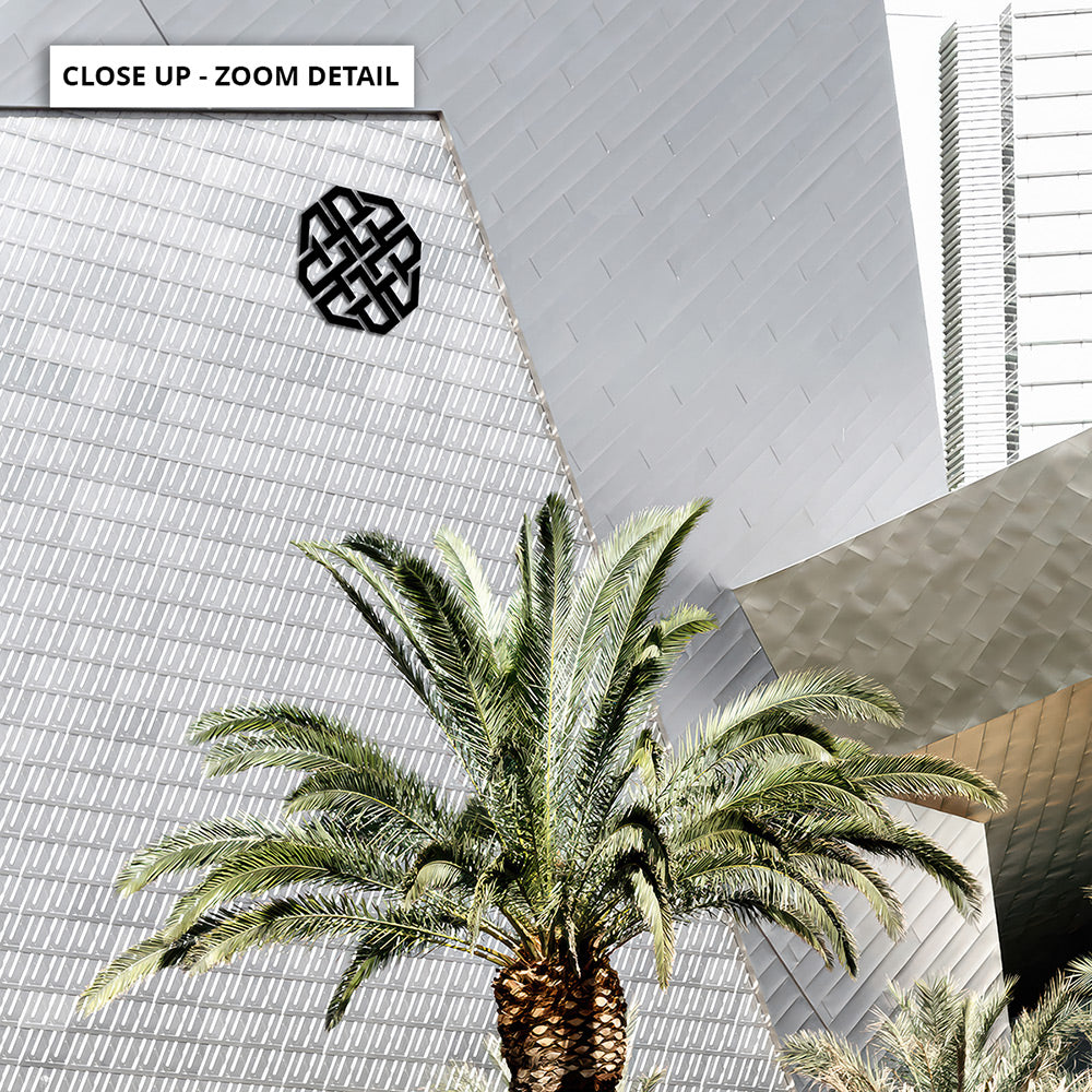 Mode Lumiere Rodeo Drive - Art Print, Poster, Stretched Canvas or Framed Wall Art, Close up View of Print Resolution