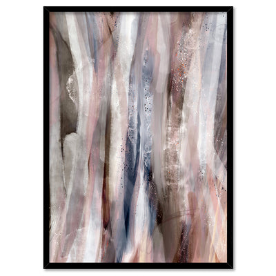 Borders II - Art Print by Nicole Schafter, Poster, Stretched Canvas, or Framed Wall Art Print, shown in a black frame