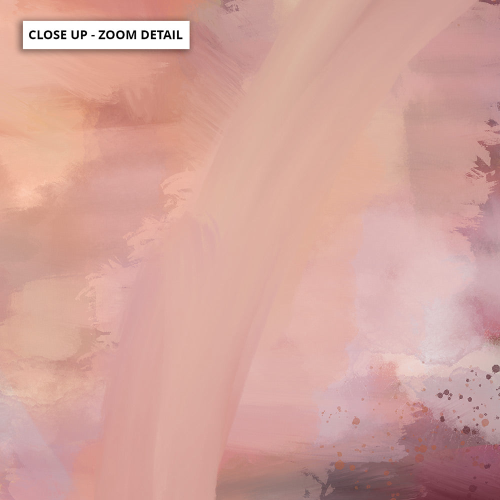 Haze - Art Print by Nicole Schafter, Poster, Stretched Canvas or Framed Wall Art, Close up View of Print Resolution