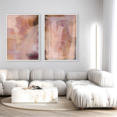 Ripple - Art Print by Nicole Schafter, Poster, Stretched Canvas or Framed Wall Art, shown framed in a home interior space