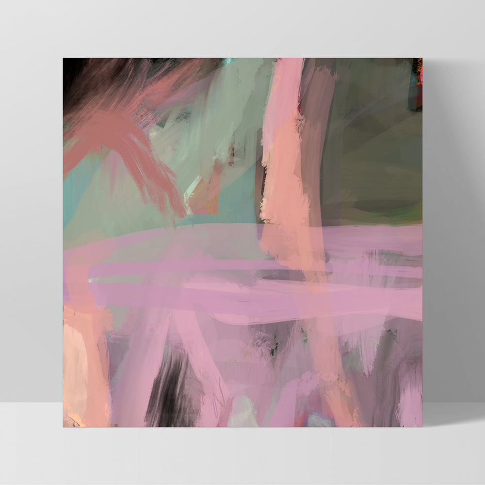 Self Sooth - Square Art Print by Nicole Schafter, Poster, Stretched Canvas, or Framed Wall Art Print, shown as a stretched canvas or poster without a frame