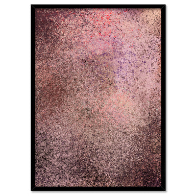 Storm - Art Print by Nicole Schafter, Poster, Stretched Canvas, or Framed Wall Art Print, shown in a black frame