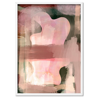 Surge - Art Print by Nicole Schafter, Poster, Stretched Canvas, or Framed Wall Art Print, shown in a white frame