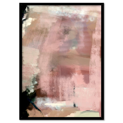 Tide - Art Print by Nicole Schafter, Poster, Stretched Canvas, or Framed Wall Art Print, shown in a black frame