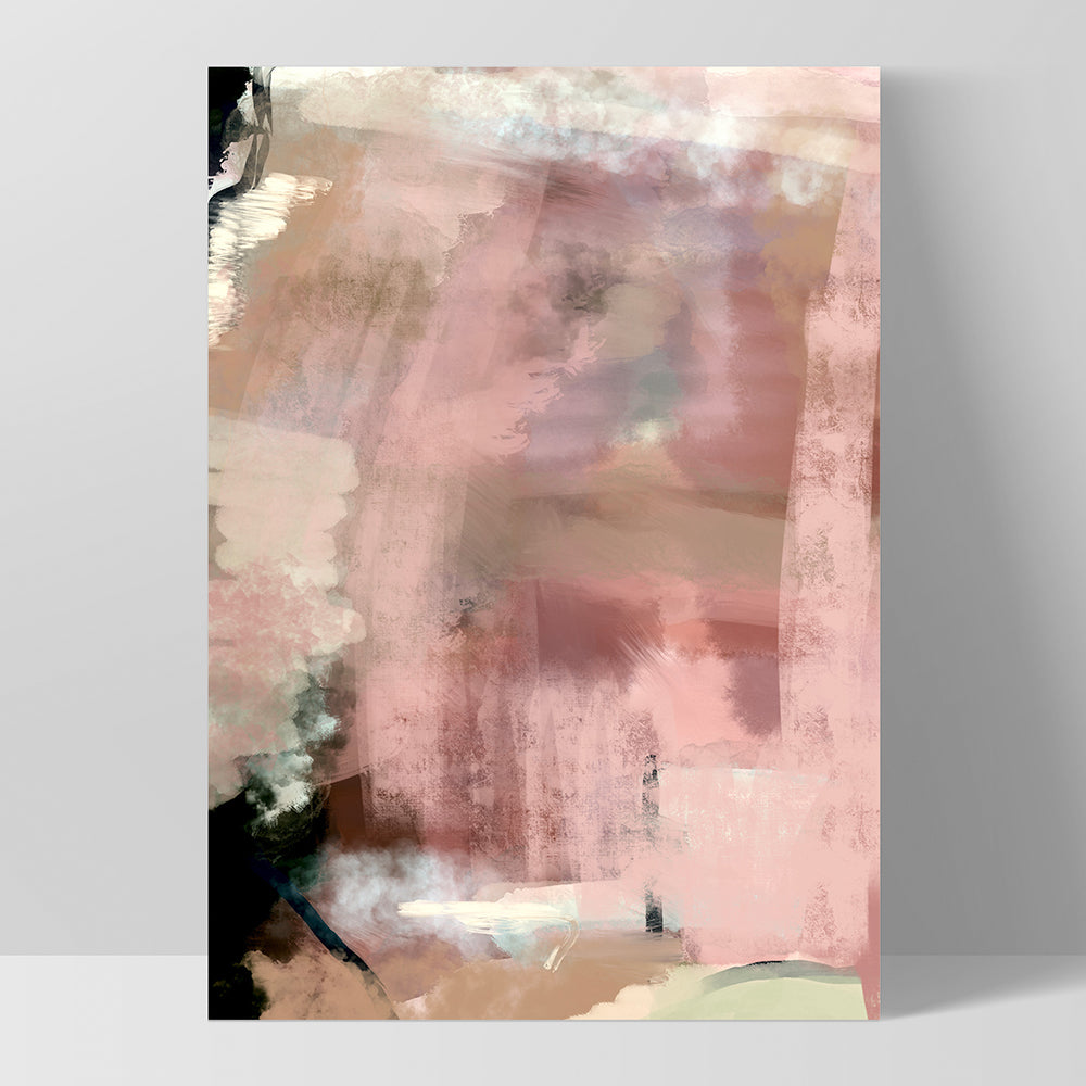 Tide - Art Print by Nicole Schafter, Poster, Stretched Canvas, or Framed Wall Art Print, shown as a stretched canvas or poster without a frame