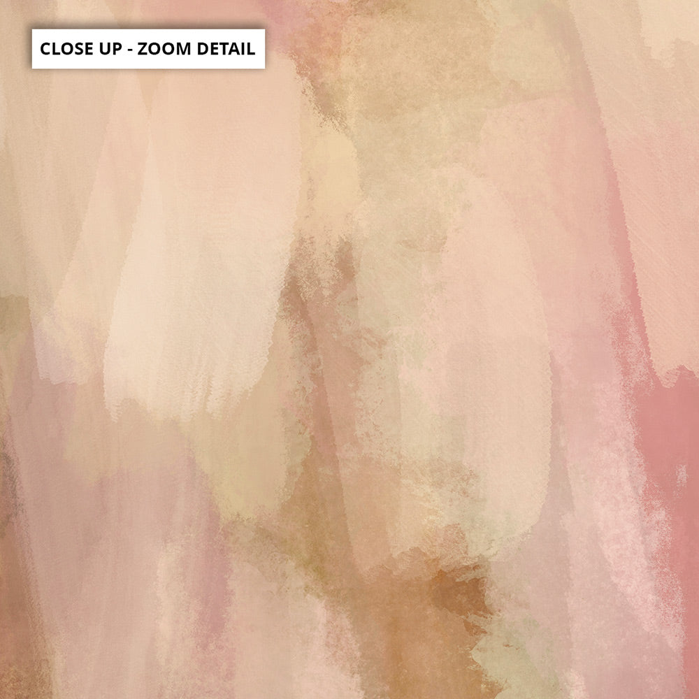 Sand and Rose I - Art Print by Nicole Schafter, Poster, Stretched Canvas or Framed Wall Art, Close up View of Print Resolution