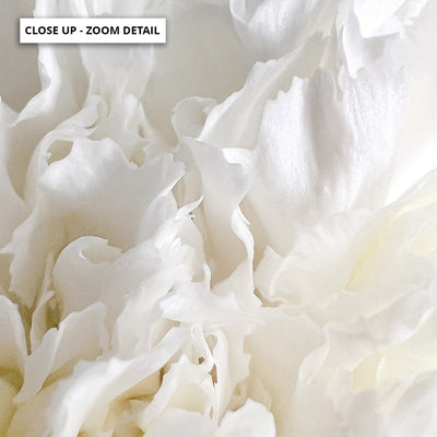 Chrysanthemum Dance I - Art Print, Poster, Stretched Canvas or Framed Wall Art, Close up View of Print Resolution