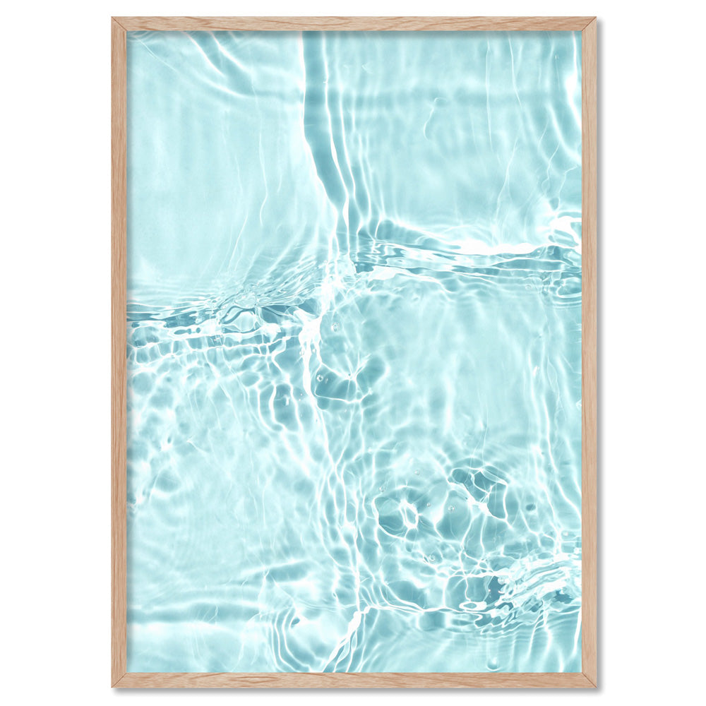 Still II | Reflections - Art Print, Poster, Stretched Canvas, or Framed Wall Art Print, shown in a natural timber frame