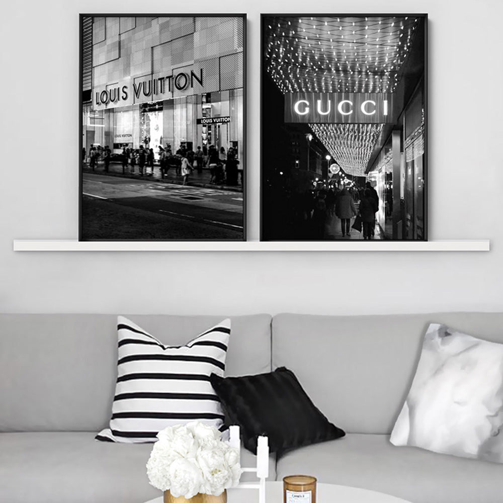 SHOP Louis Vuitton Designer B&W Photography Art Print or Poster
