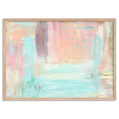 Clo I - Art Print by Nicole Schafter, Poster, Stretched Canvas, or Framed Wall Art Print, shown in a natural timber frame